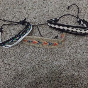 3 bracelets